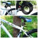 UNIAI Bike Lock Led Light  1.2m/47in Bike Lock Cable Security Chain Lock  Combination Cable Lock 4-Digit Resettable Code Mounting Bracket Bicycle Scooters Outdoors - B07GCFG25K